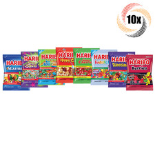10x Bags Haribo Variety Gummi