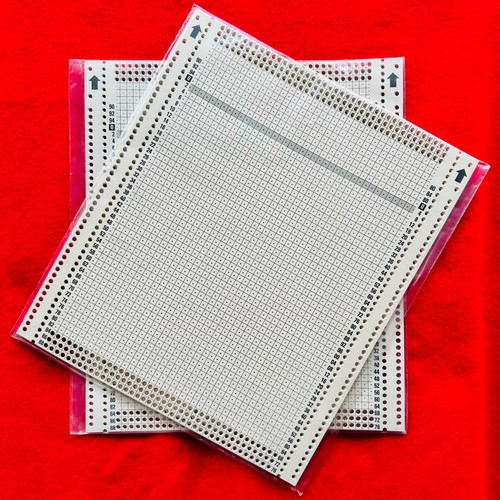 Nuovo lochkarten blanco - nuovo, 2x