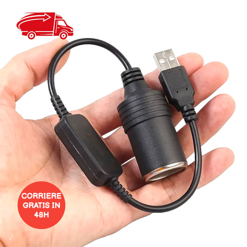Cavo conversione 12v auto - conversione, a