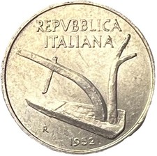 1952 italy lire - italy,