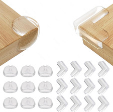 21 Pezzi Copri Spigoli per Bambini, Paraspigoli per Bambini Con Forte Adesione, 