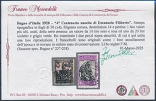 1928 ITALIA EMANUELE FILIBERTO