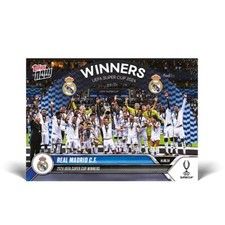 TOPPS NOW 24-2025 UCC CHAMPIONS LEAGUE #001 REAL MADRID SUPERCUP WINNER PREORDER
