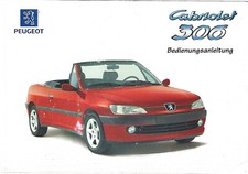 PEUGEOT 306 CABRIOLET Manuale