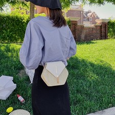  Tracolla Paglia Borsa Mare