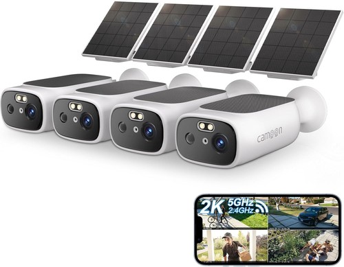 Solar camera security outdoor - solar,