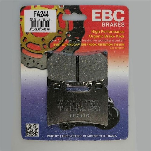 Ebc pastiglie freno - pastiglie,