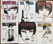 serie completa fumetti Valentina di Crepax, edizione Panini Comix
