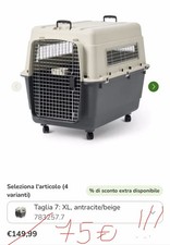 trasportino cane XL con ruote