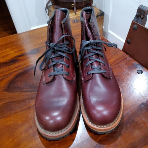 Red wing beckman 9011 black - red,