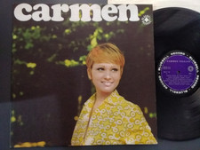 LP CARMEN VILLANI 1° ALBUM COPERTINA SATINATA BLUEBELL BBLP 38 1966 TROVAIOLI