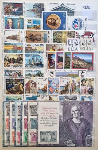 Italia repubblica mnh annata - repubblica,