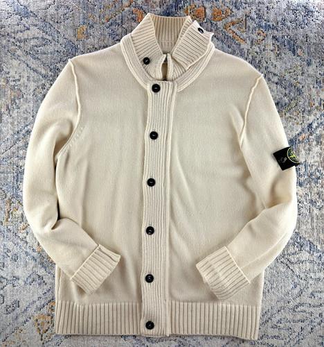 Giacca cardigan lana stone - cardigan,