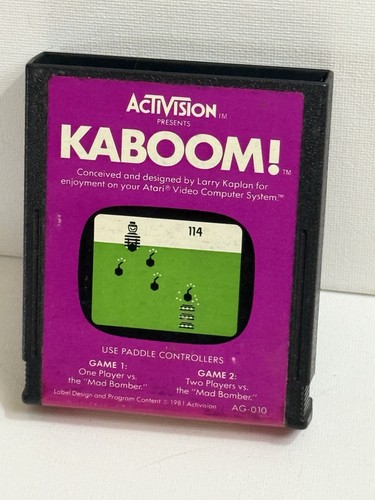 Activision kaboom atari - kaboom!, (atari