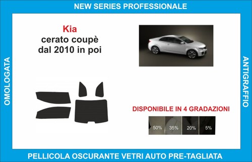 Pellicole oscuranti vetri kia - vetri,