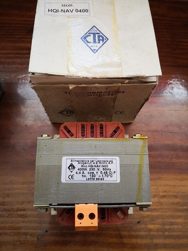 Trasformatore monofase lampade