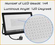 Faretti 100W UV Nero Luci LED