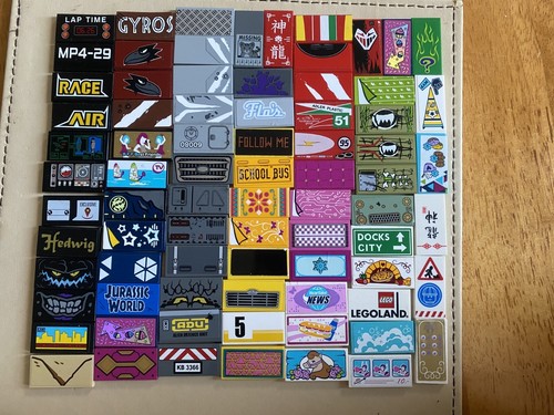 Lego stampato 2x4 2x3 pezzi - lego,