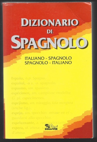 Dizionario spagnolo - di,