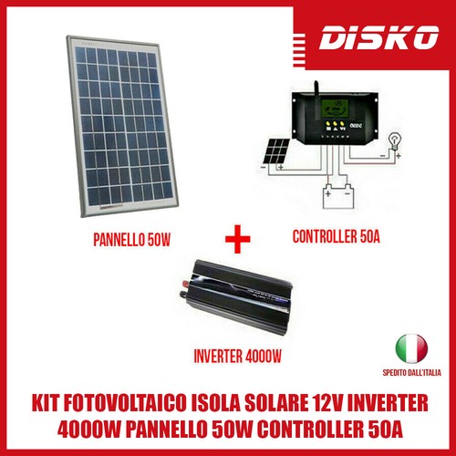 Kit fotovoltaico isola solare - kit,