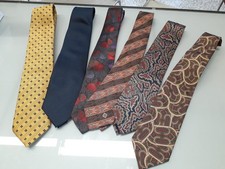 LOTTO 6 CRAVATTE FIRMATE PURA