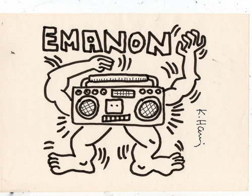 Pop art keith haring lotto - pop,