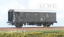 ACME 51186 Scala HO Bagagliaio-posta FS Tipo 1952R grigio con logo FS inclinato