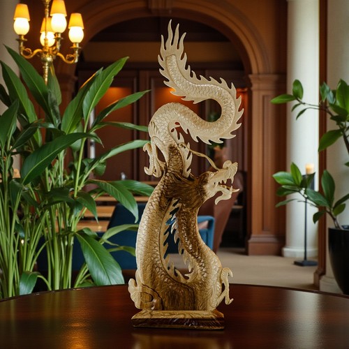 Scultura intagliata drago - intagliata,