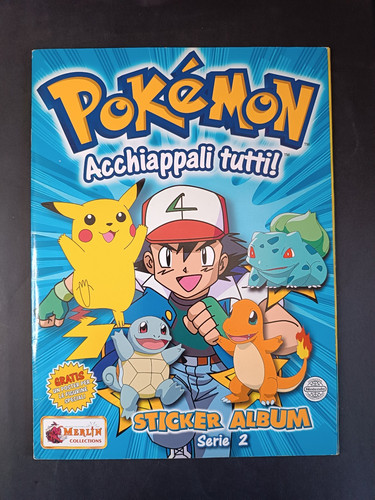 Album figurine merlin pokemon - album,