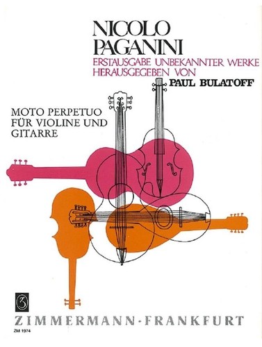 Moto perpetuo violino e - op.,