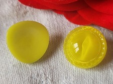 Duo Bottoni Antichi IN Vetro