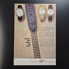 1963 Hamilton 505 Electric - Original AD Advertising Pubblicità Vintage