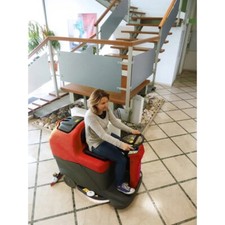 Lavasciuga Pavimenti Uomo A Bordo Roltron 860B 