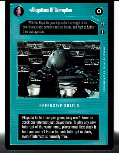 Star wars ccg - ccg, reflections