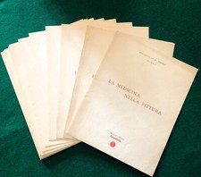 Raccolta Tavole "La Medicina nella Pittura" Farmitalia Anni 50