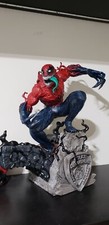 Toxin spiderman statue figure