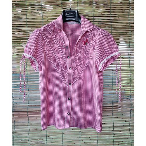 Camicia tirolese quadretti - tirolese,