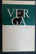 G.VERGA-  LUIGI FERRANTE  -Ed. NUOVA ACCADEMIA 1964- LA LETTERATURA ITALIANA-E31