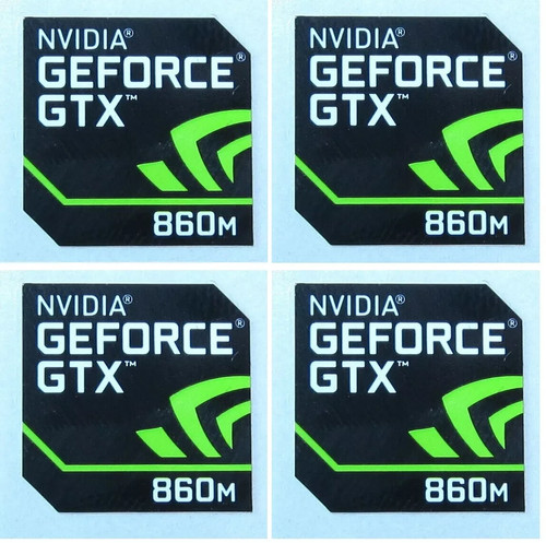 Adesivo nvidia geforce - adesivo,