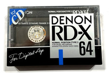 DENON RD-X 64 audiocassetta