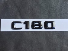 Emblema C180 Negro Brillo para