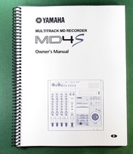 Yamaha MD4S Instruction