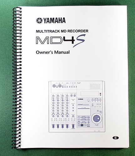 Yamaha md4s instruction - md4s,
