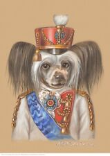 Chinese Crested Dog A3 stampa