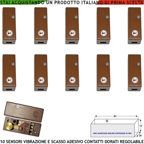 Sensori vibrazione adesivi - sensori,