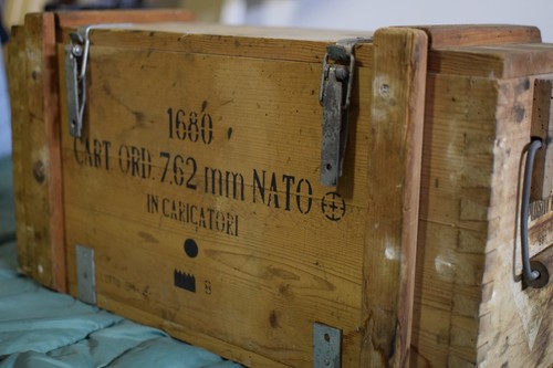 Cassa militare vintage nato - militare,