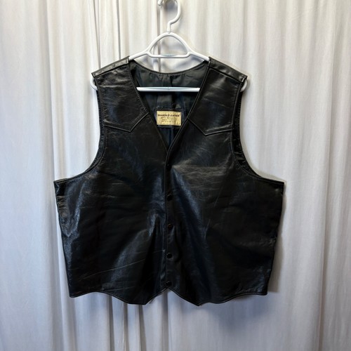 Gilet uomo pelle sharons - gilet,