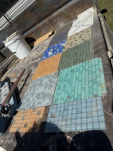 Fogli mosaici vetro - fogli,