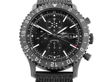 Breitling Chronoliner 46mm Orologio IN Acciaio Modello M24310 Scatola E Cartine
