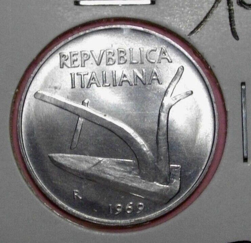Lire 1969 fdc uncirculated - 10,